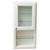 Covina 30" Series On-The-Wall Cabinet with Shelf, Frosted Glass Door