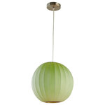 Legion Furniture - Legion Furniture Kylee Pendant Lamp, Green - Light up any room with the Kylee Pendant Lamp from Legion Furniture. Boasting a sleek and sophisticated design, this pendant is a gorgeous and updated addition to your dining room, kitchen or bathroom. The lamp features a wire construction underneath stretched fabric that allows for a warm glow to be cast in any room.