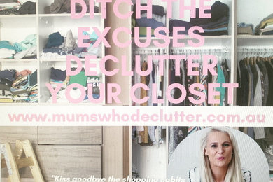 Mums who declutter organise my kids closet