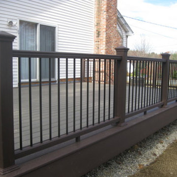 New Deck, Paver Patio & Front Sidewalk