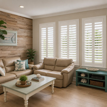 South Florida Plantation Shutters | Custom Wood & Poly Interior Design