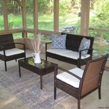 Woodstock Farmhouse Occupied Staging