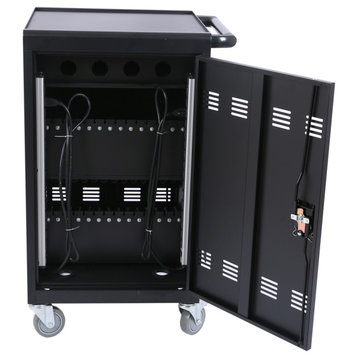 Gewnee Mobile Charging Cart and Cabinet