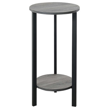 Graystone 31 Inch 2 Tier Plant Stand