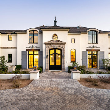French Provincial  Custom Home North Scottsdale