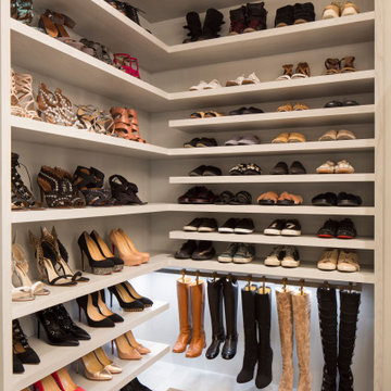 The Modern Glam Closet