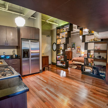 Hollywood Director's loft in iconic Art Deco building
