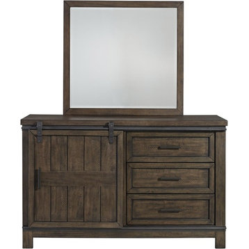 Liberty Furniture Thornwood Hills Youth Dresser and Mirror