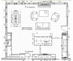 Critique my Layout Kitchen/Hearth Room