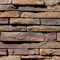 Coronado Idaho Drystack Stone - Color: Chablis - Ledge Stone Products - Products