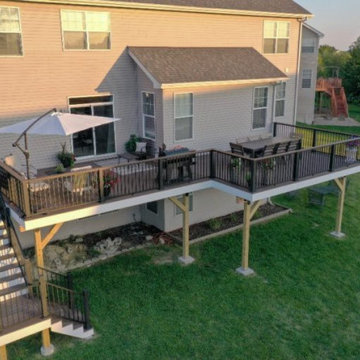 Second-Story Mega Composite Deck