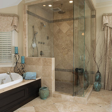 Traditional Spa-Inspired Primary Bath