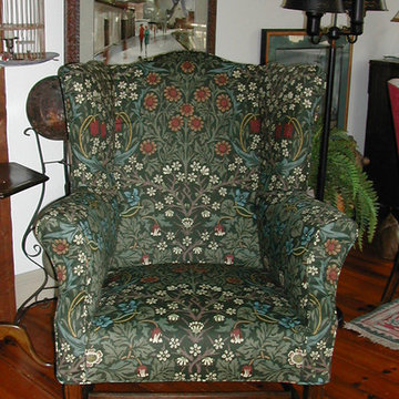 Wing Back Chair Slipcover