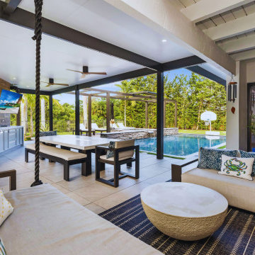 Escape To Backyard Bliss With Our Latest Backyard Renovation In Boca Raton