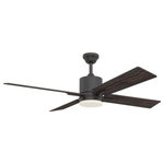 Craftmade Lighting - Craftmade Lighting TEA52ESP4 Teana, 52" Ceiling Fan with Light Kit - Teana 52 Inch Ceilin Espresso Espresso/Wa *UL Approved: YES Energy Star Qualified: n/a ADA Certified: n/a  *Number of Lights:   *Bulb Included:No *Bulb Type:LED *Finish Type:Espresso