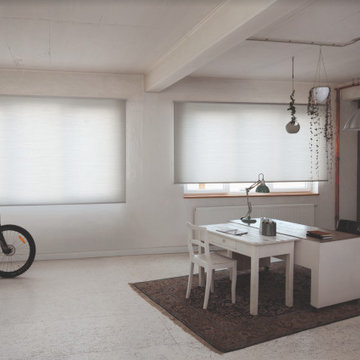 Honeycomb shades + blinds