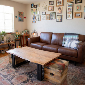 Colorful Comfort: A Living Room with Heart & Heritage