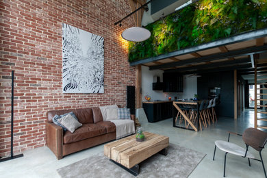 Exemple d'un salon industriel.