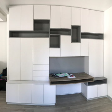Création d’un bureau/bibliothèque