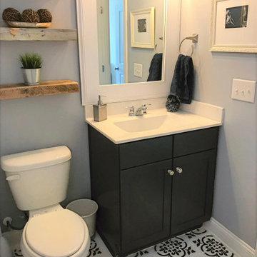 Drop Zone and Guest Bath Redesign