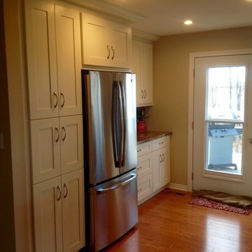 Kitchen remodel with removing walls