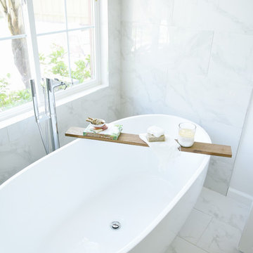 Baltic White Master Bath Carmel Valley Flip For Sale