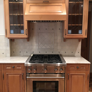 "framed" look: thick end panels