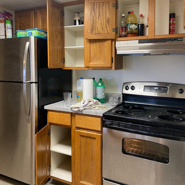 Before Bachelor Apartment Move-Out Kitchen Cleaning Services Edmonton