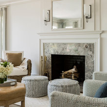 living room fireplace