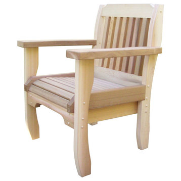 Cabbage Hill Chair, Cedar Tone, Unstained