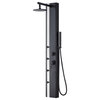 Pulse 1060MB-SSB-1.8GPM ShowerSpas Stainless Steel Brushed Shower Panel Eclips