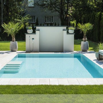 NIVEKO Polystone Überlauf Multi 8,25 x 4,00 x 1,50 m in sand