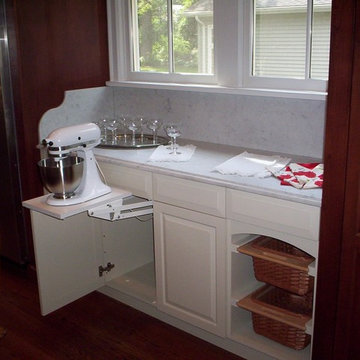 Baking Center with Marble Top