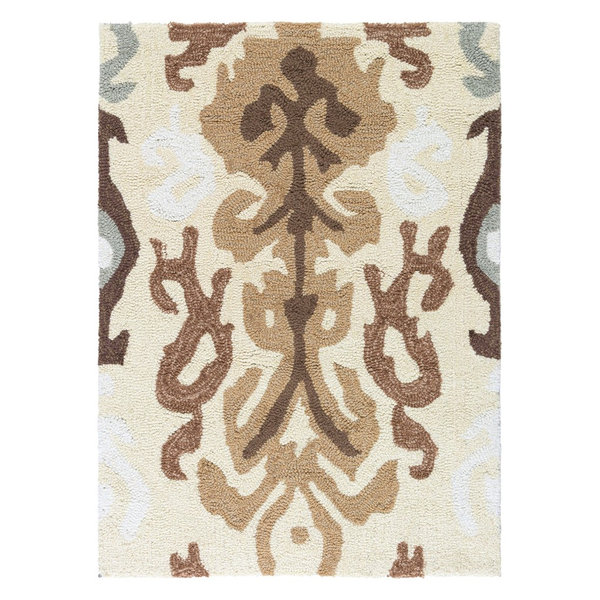 Surya Brentwood BNT7674 Neutral/Gray Transitional Area Rug, 2'6