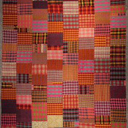 Vintage Turkish Patchwork Kilim - Area Rugs