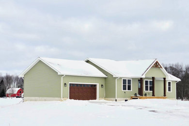 Inspiration for a timeless exterior home remodel in Other