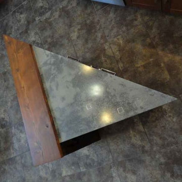 Triangular kitchen