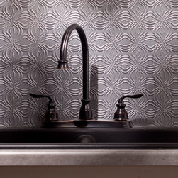 Fasade Lotus in Argent Silver - Home Decor