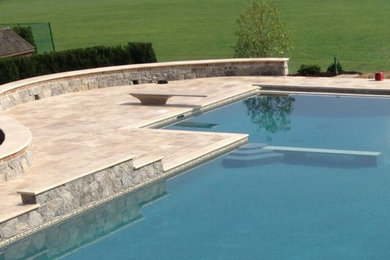 Example of a classic pool design in Philadelphia