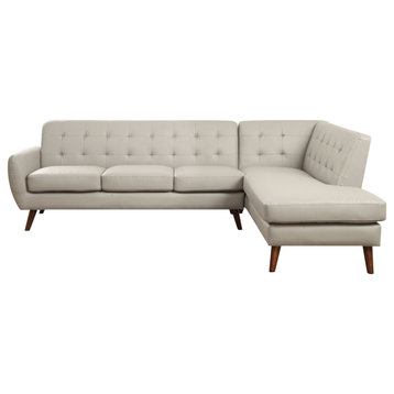 Essick II Sectional Sofa, Gray