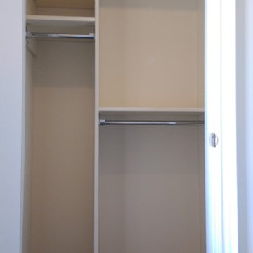 Coat closet with storage