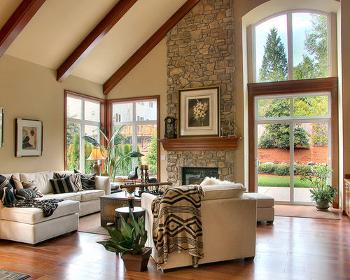 Floor To Ceiling Fireplace | Houzz