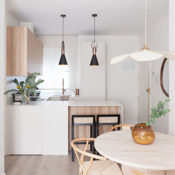 Reforma integral de estilo contemporáneo en Madrid
