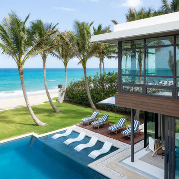 Palm Beach, Florida | Courtyard Contemporary | Affiniti Architects & Marc Thee