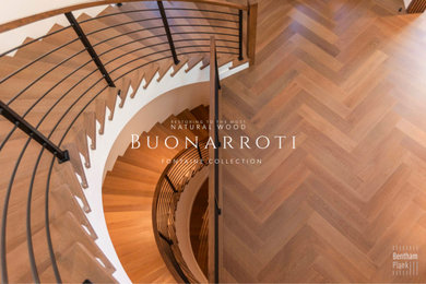 Example of a staircase design in San Francisco