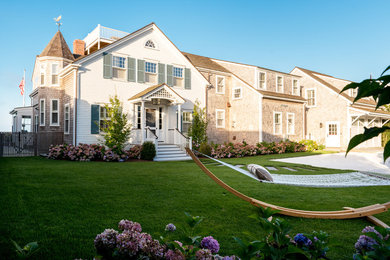 Coastal exterior home idea in Boston