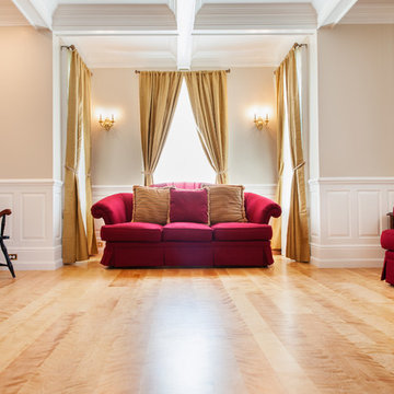 Curly Birch Plank Floors - Newburyport, Massachusetts