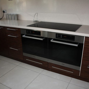 Contempoary German Kitchen in Northolt, London by Kudos Interior Designs