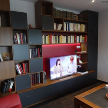 Séjour - meuble TV bibliothèque