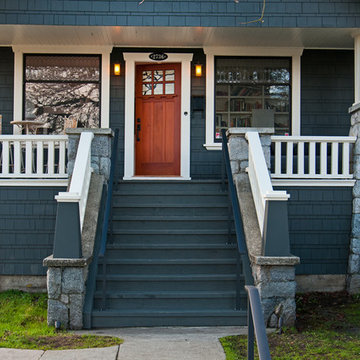New Staircase on a renovated Arts and Crafts home
